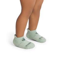 Toddler Marl Gripper Ankle Sock 4-Pack