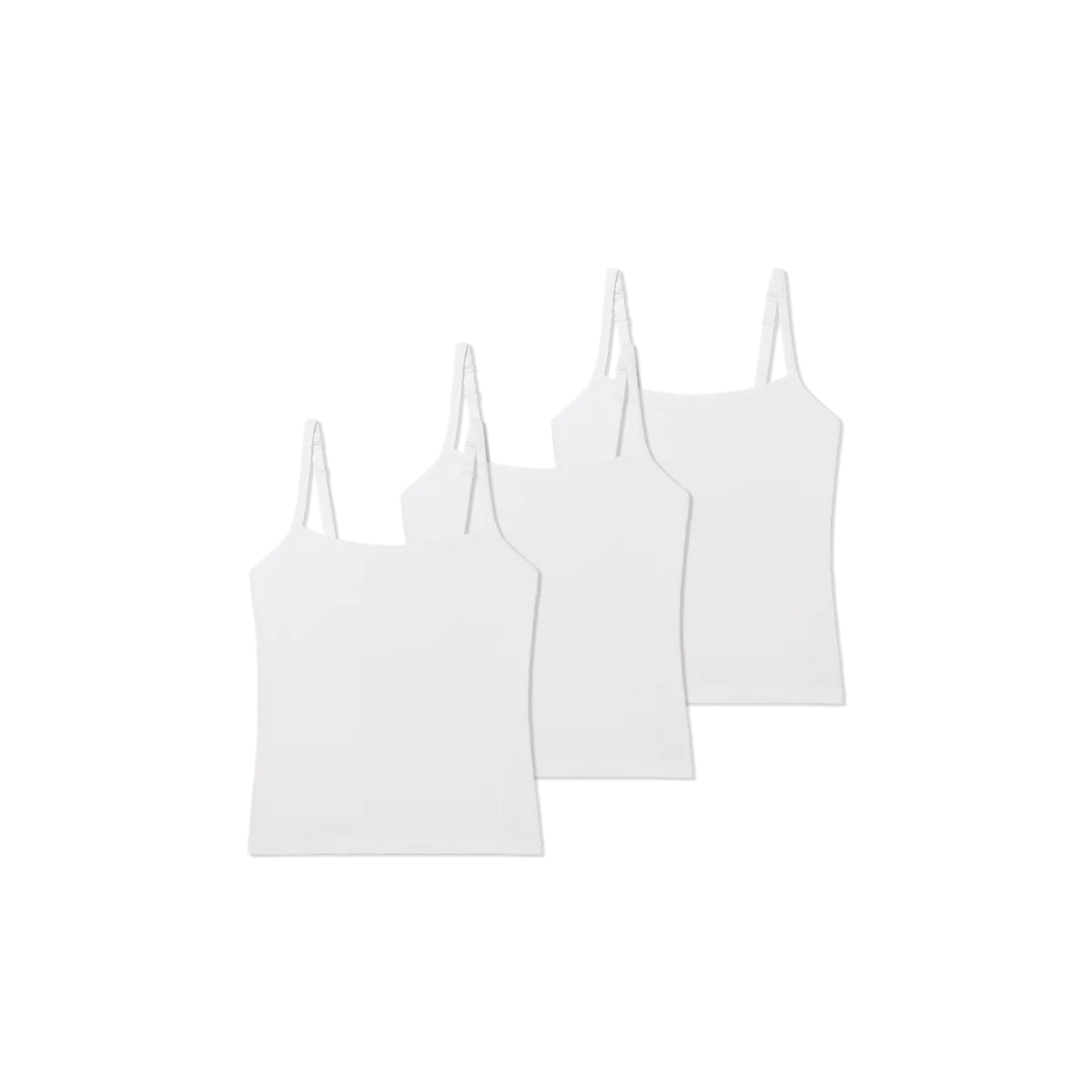 Women's Built-In Bra Seamless Cami 3-Pack