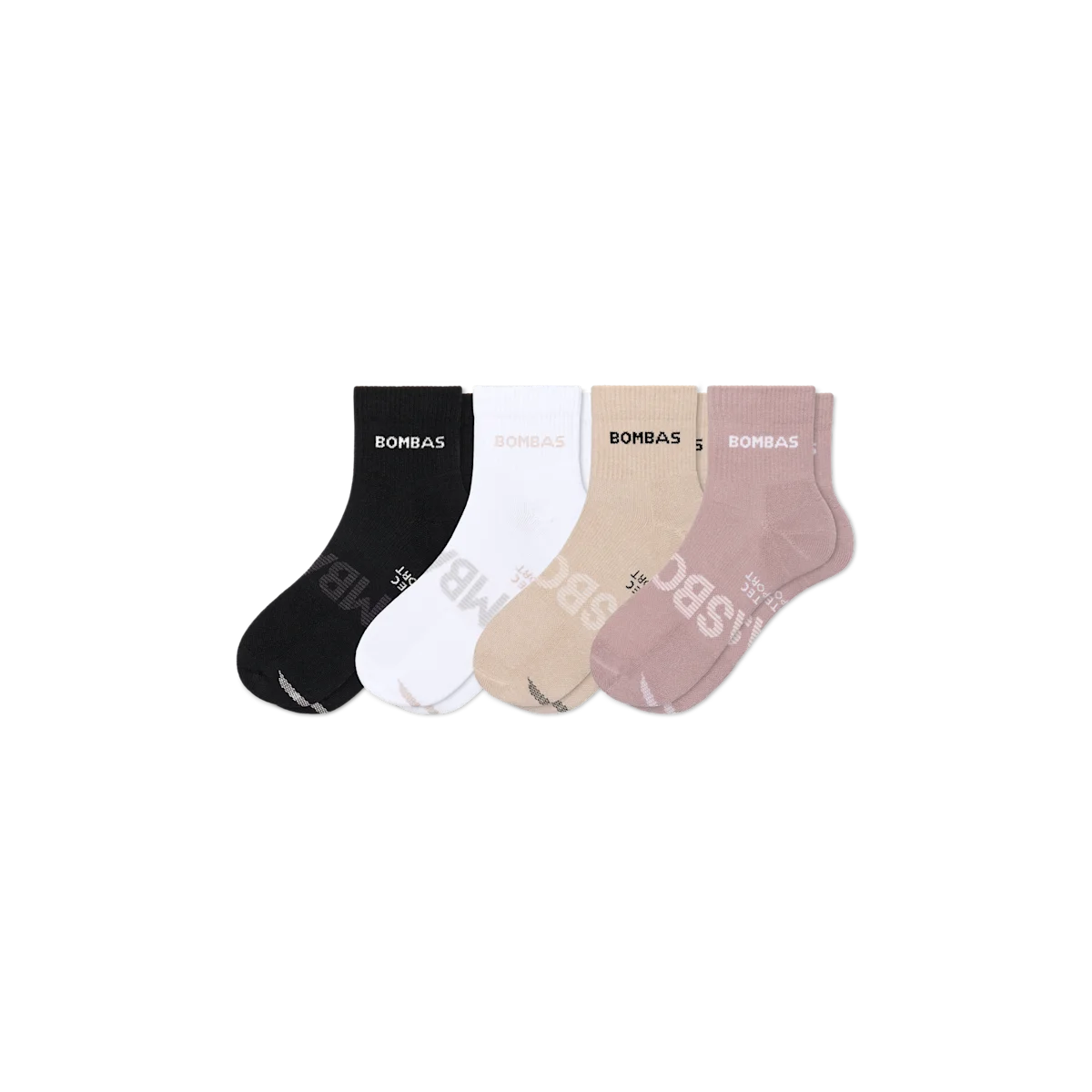 Women's All Sport Quarter Sock 4-Pack