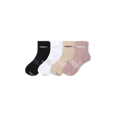 Women's All Sport Quarter Sock 4-Pack
