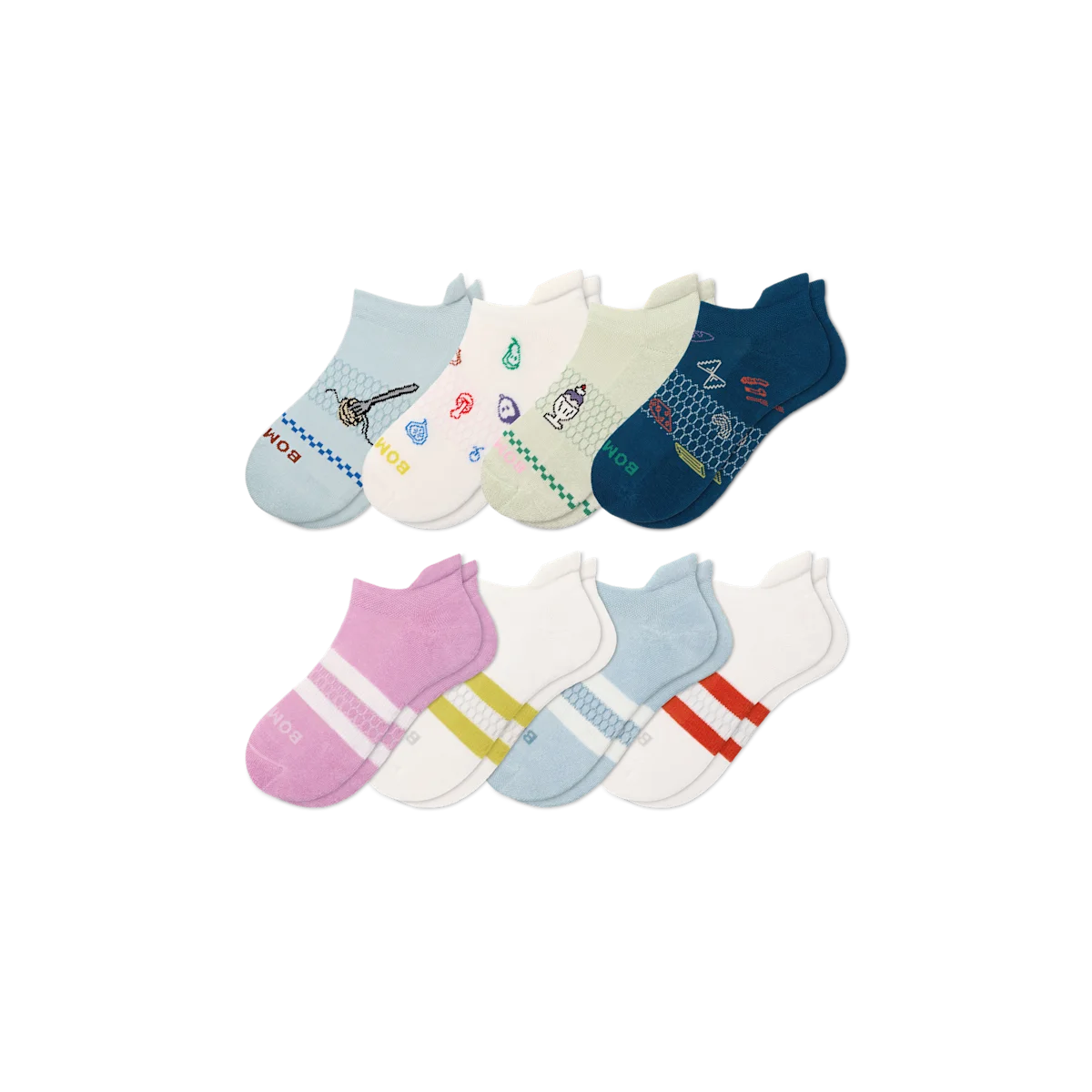 Youth Ankle Sock 8-Pack