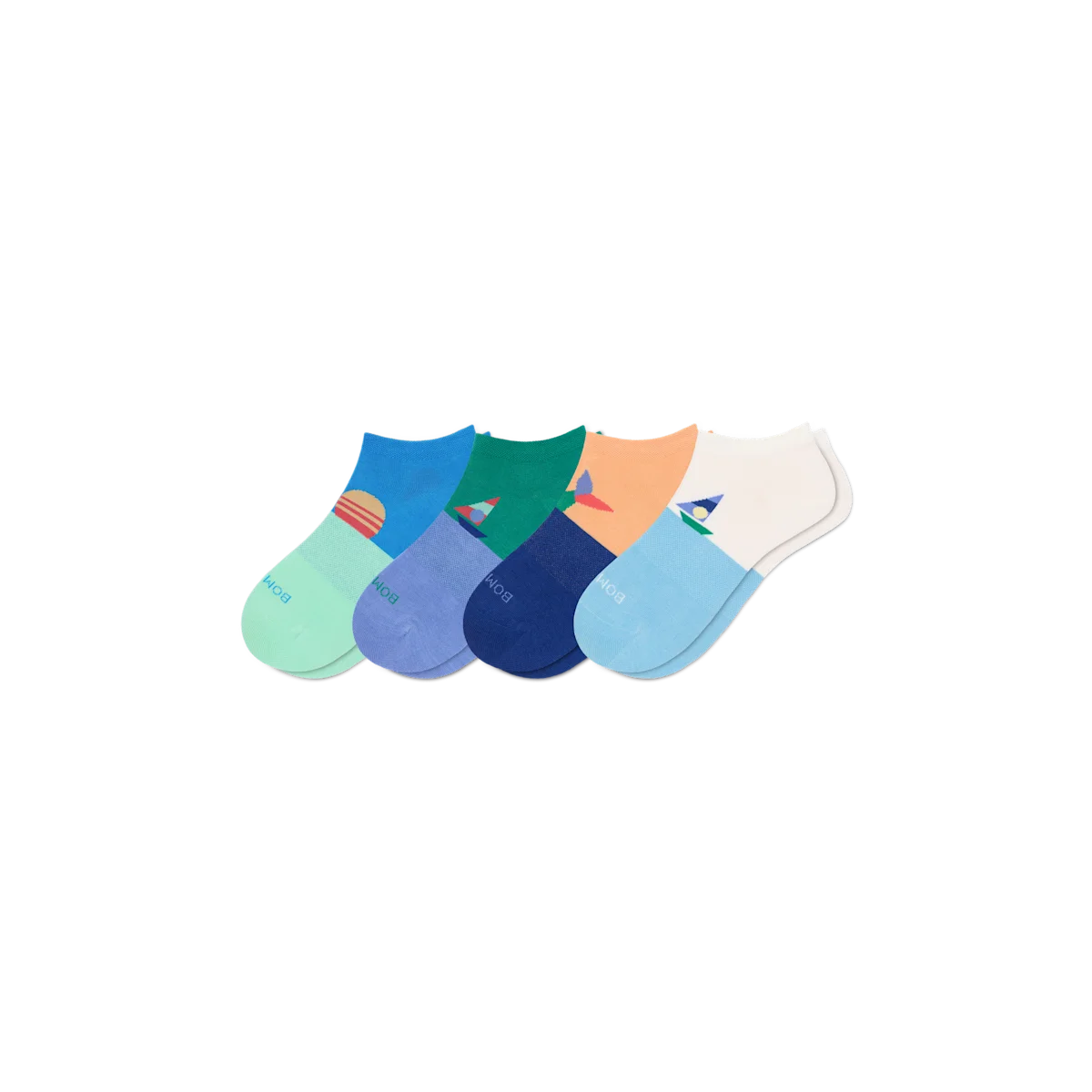 Youth Lightweight Ankle Sock 4-Pack