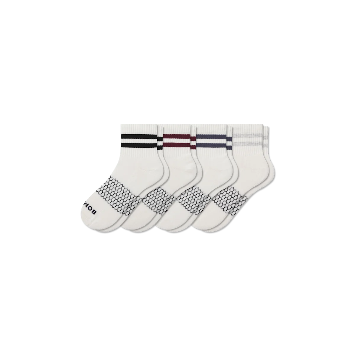 Men's Vintage Stripes Quarter Sock 4-Pack