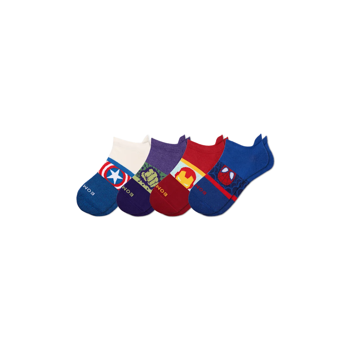 Marvel | Bombas Adult Ankle Sock 4-Pack