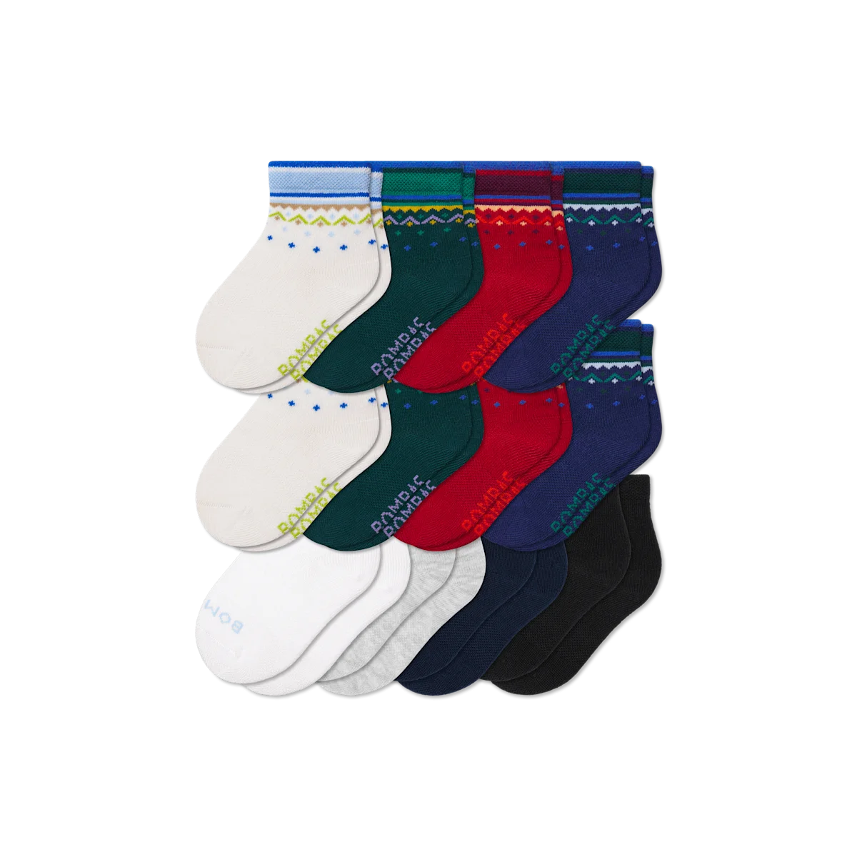 Toddler Lightweight Calf Sock 12-Pack