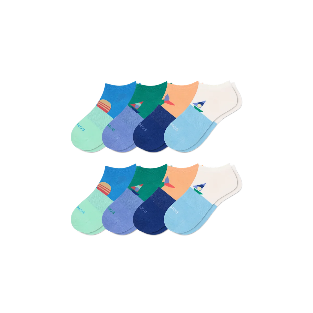 Youth Lightweight Ankle Sock 8-Pack