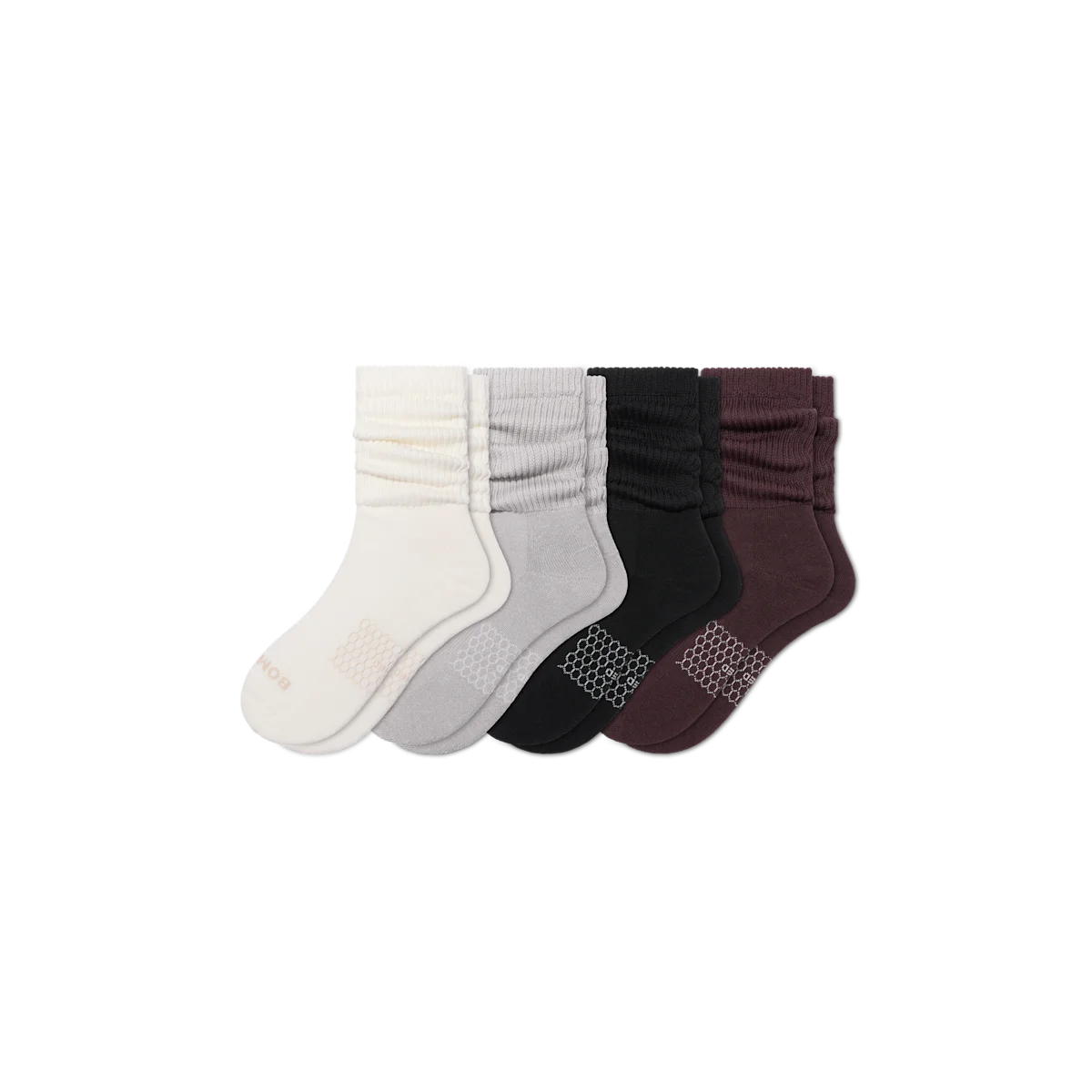 Men's Slouchy Rib Calf Sock 4-Pack