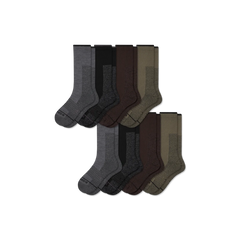Women's Ultra Strong Merino Blend Calf Sock 8-Pack