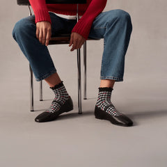 Women's Ruffle Rib Quarter Socks
