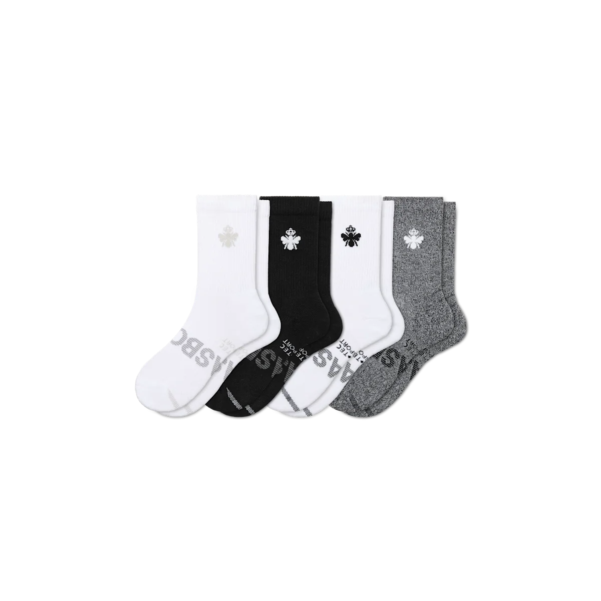 Men's All Sport Half Calf Sock 4-Pack