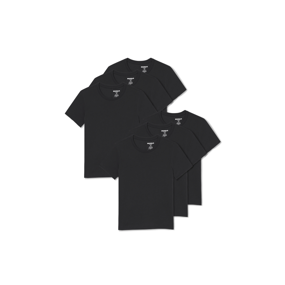 Women's Pima Cotton Slim Crew Neck T-Shirt 6-Pack