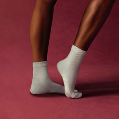 Women's Modern Rib Quarter Socks