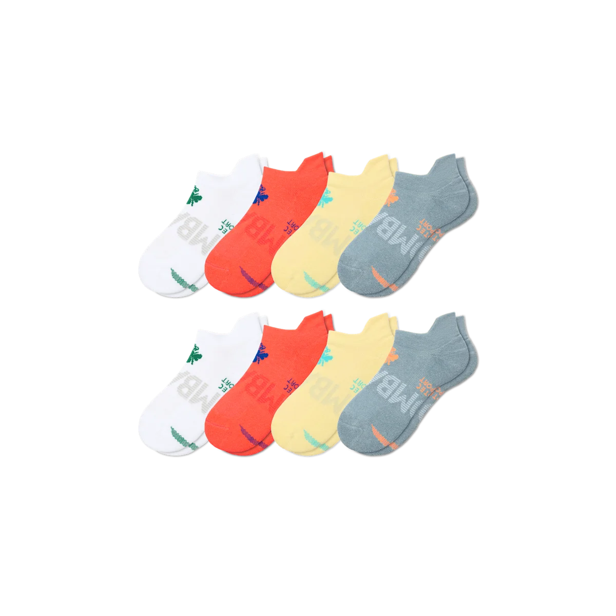 Youth All Sport Ankle Sock 8-Pack