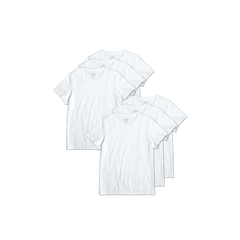 Women's Pima Cotton Crew Neck T-Shirt 6-Pack