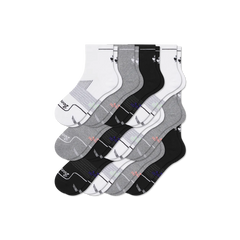 Men's Run Quarter Sock 12-Pack