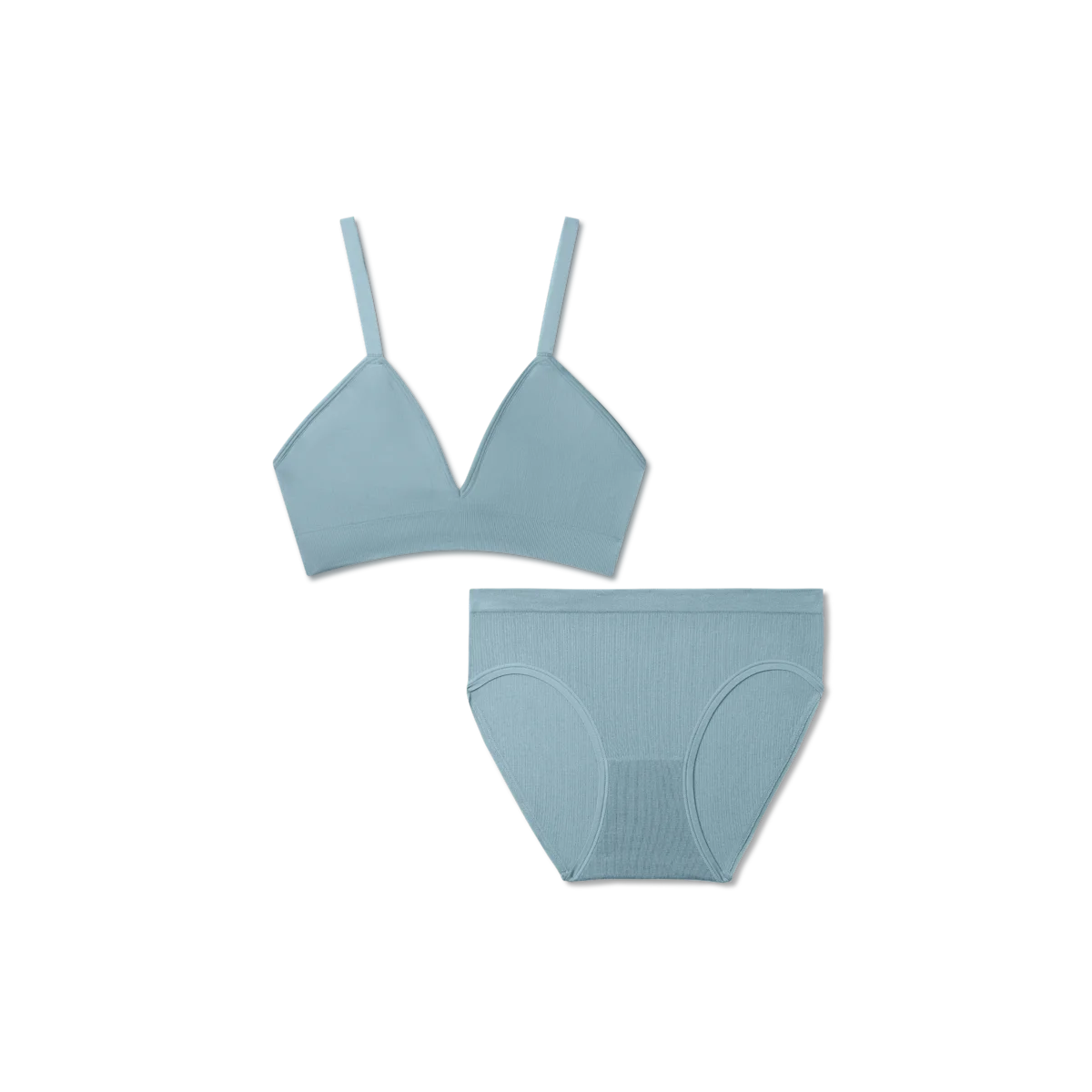 Women's Seamless Triangle Bralette + Brief Pack