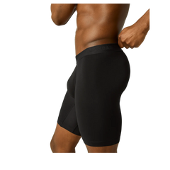 Men's Cotton Modal Blend Long Boxer Brief 8"