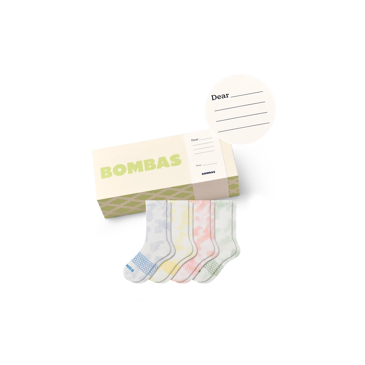 Youth Celebration Calf Sock 4-Pack Gift Box