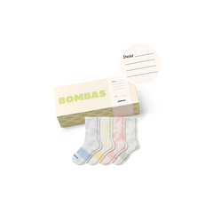 Youth Celebration Calf Sock 4-Pack Gift Box