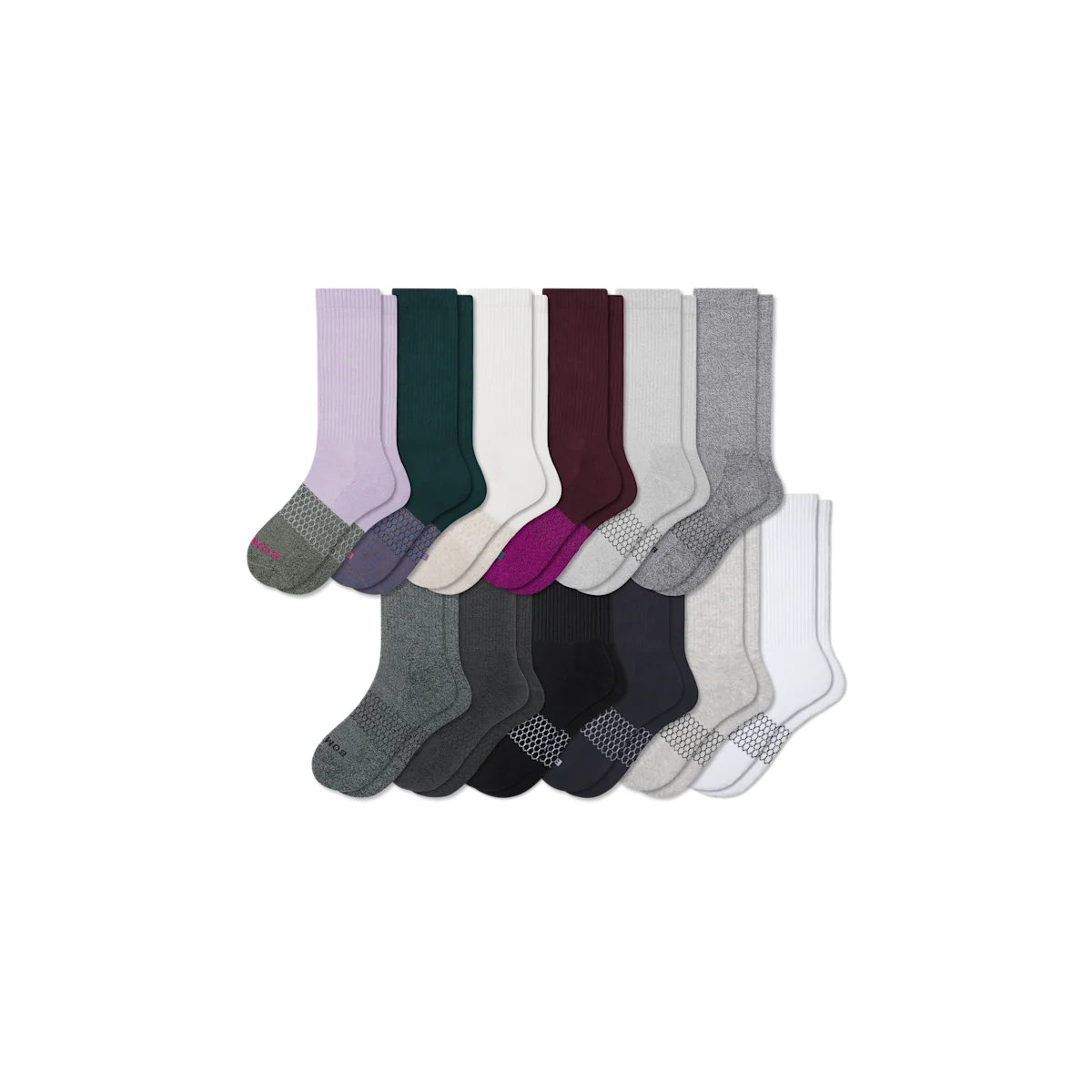 Women's Marl Calf Sock 12-Pack