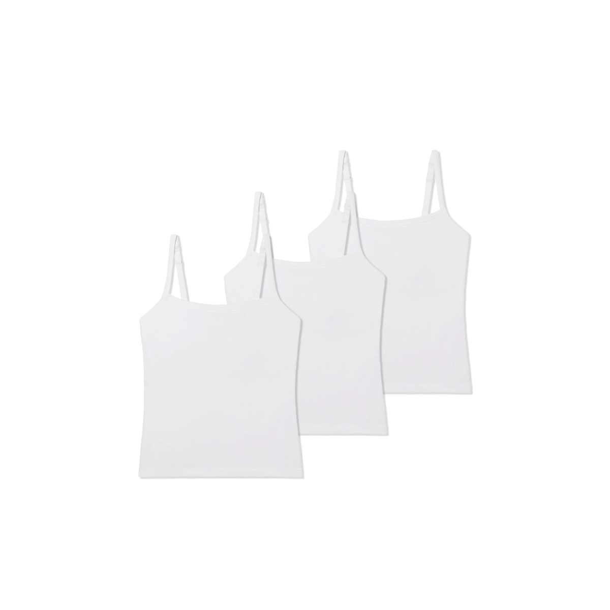 Women's Built-In Bra Seamless Cami 3-Pack