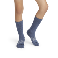 Youth Marl Calf Sock 4-Pack