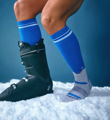 Men's Full-Cushion Merino Wool Blend Ski & Snowboard Socks