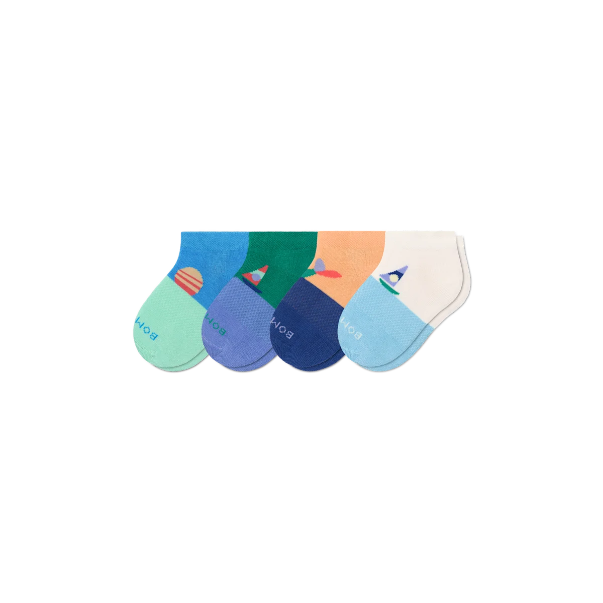 Junior Lightweight Ankle Sock 4-Pack