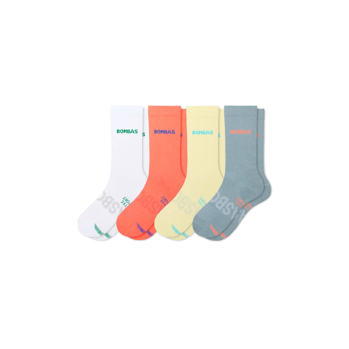Youth All Sport Calf Sock 4-Pack