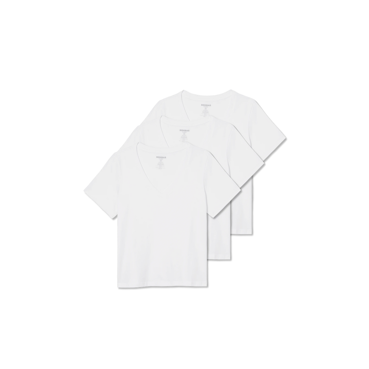 Women's Pima Cotton V-Neck T-Shirt 3-Pack