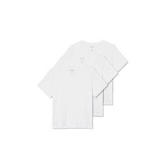 Women's Pima Cotton V-Neck T-Shirt 3-Pack