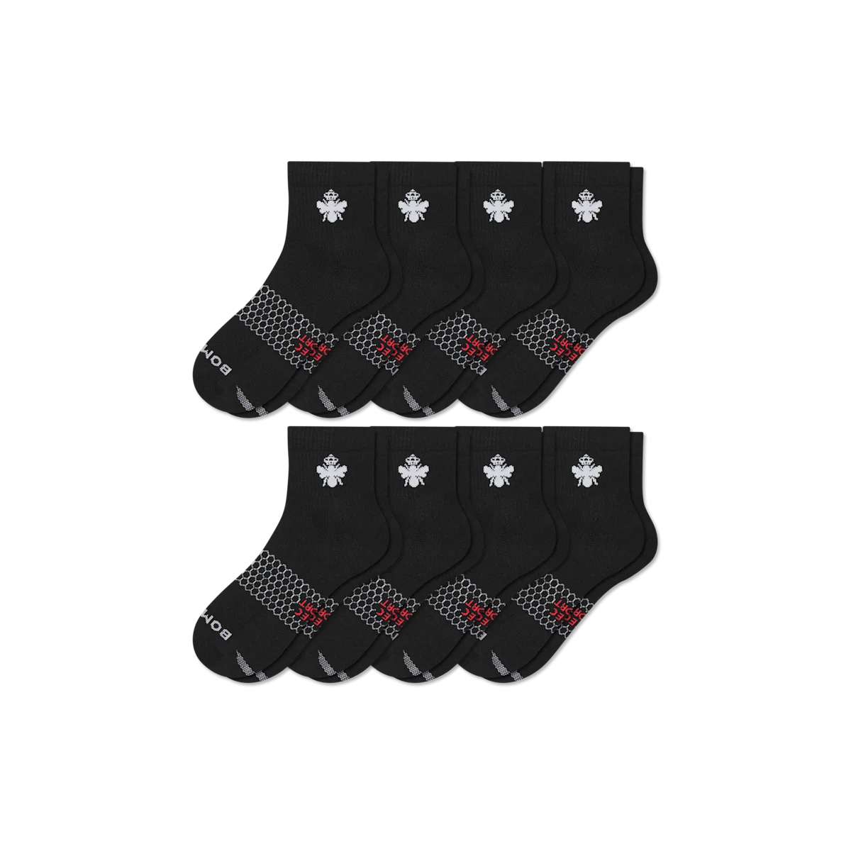 Men's All Sport Quarter Sock 8-Pack