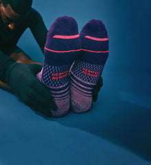 Men's Merino Wool Blend Run Ankle Sock 3-Pack