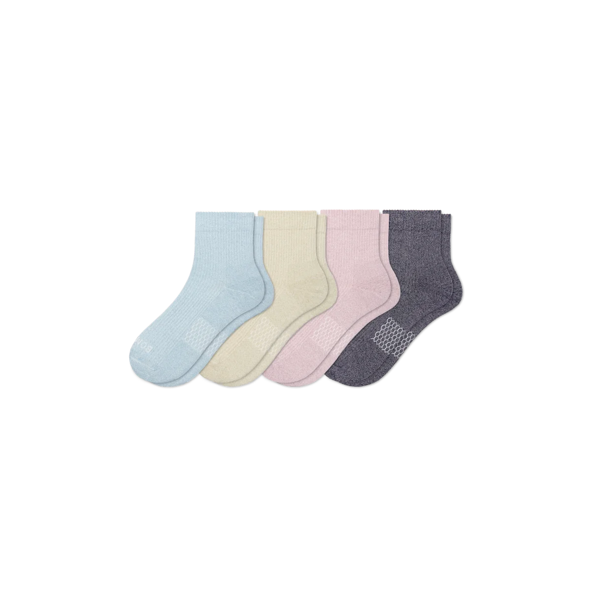 Women's Modern Rib Quarter Sock 4-Pack