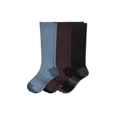 Men's Medical Grade Compression Knee High Sock 3-Pack (20-30mmHg)