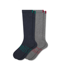 Women’s Everyday Compression Knee High Sock 2-Pack Gift Box