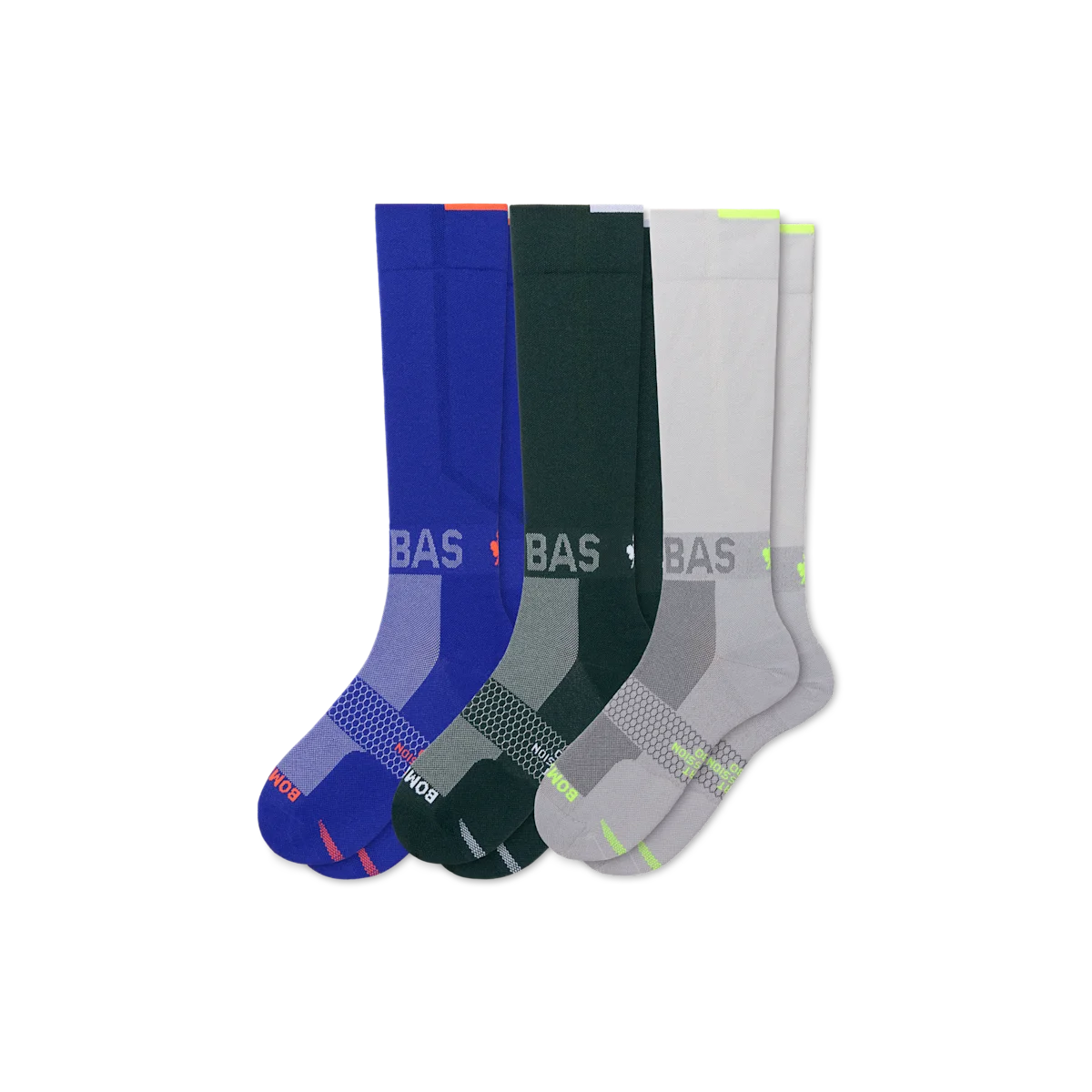 Men's Sport Compression Knee High Sock 3-Pack (20-30mmHg)