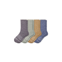 Youth Merino Wool Blend Calf Sock 4-Pack
