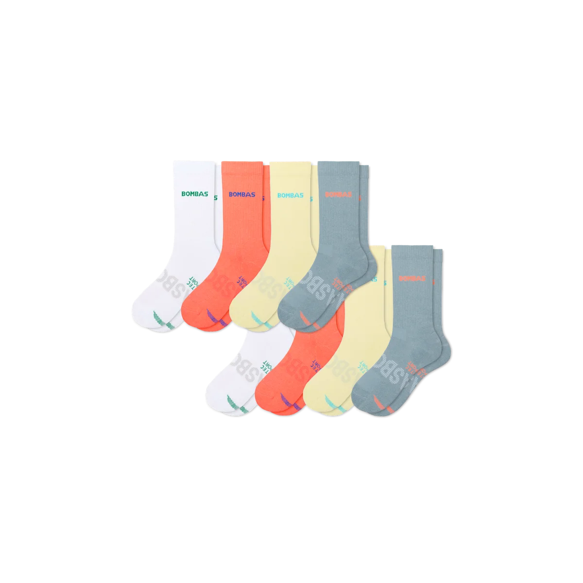 Youth All Sport Calf Sock 8-Pack