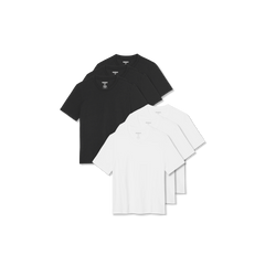 Women's Pima Cotton Crew Neck T-Shirt 6-Pack