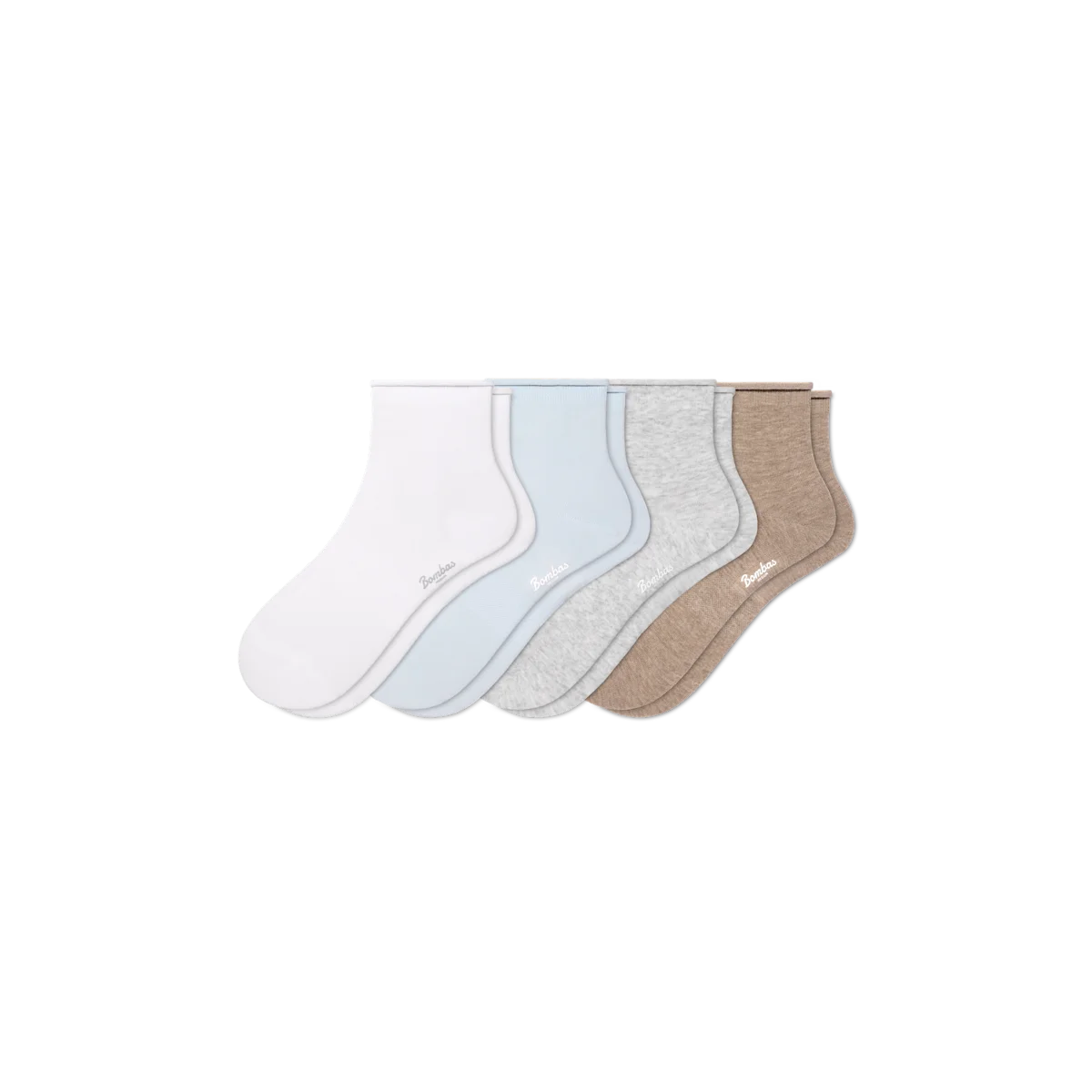 Women’s Roll Top Quarter Sock 4-Pack