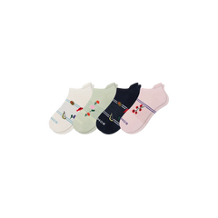 Women's Dinner Party Ankle Sock 4-Pack
