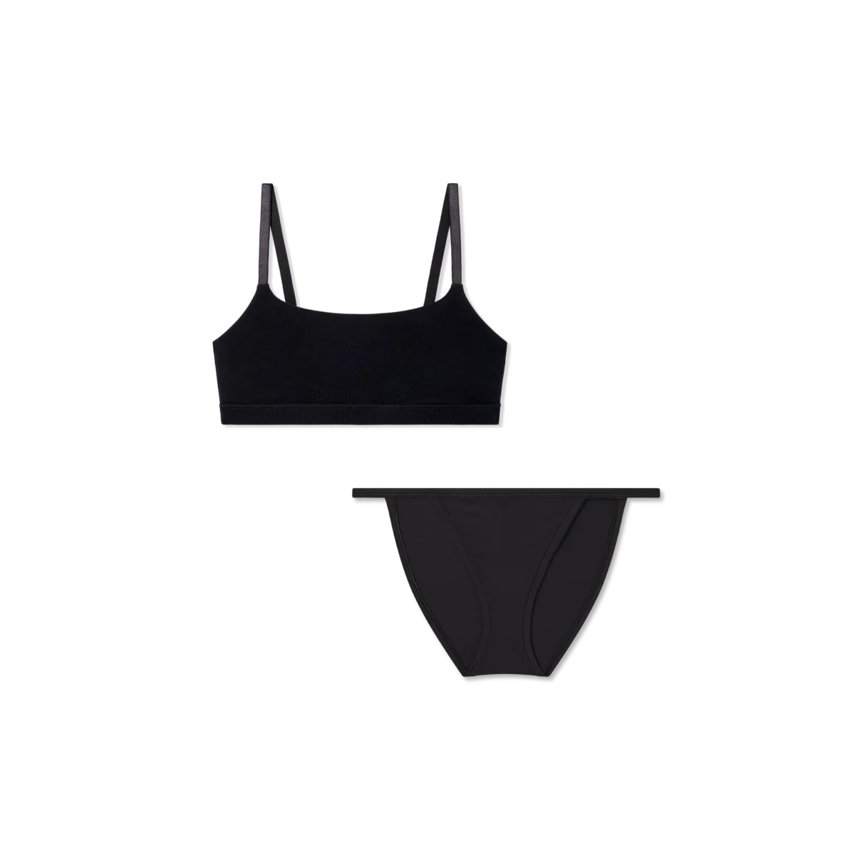Women’s Super Soft Scoop Bralette + String Bikini Pack
