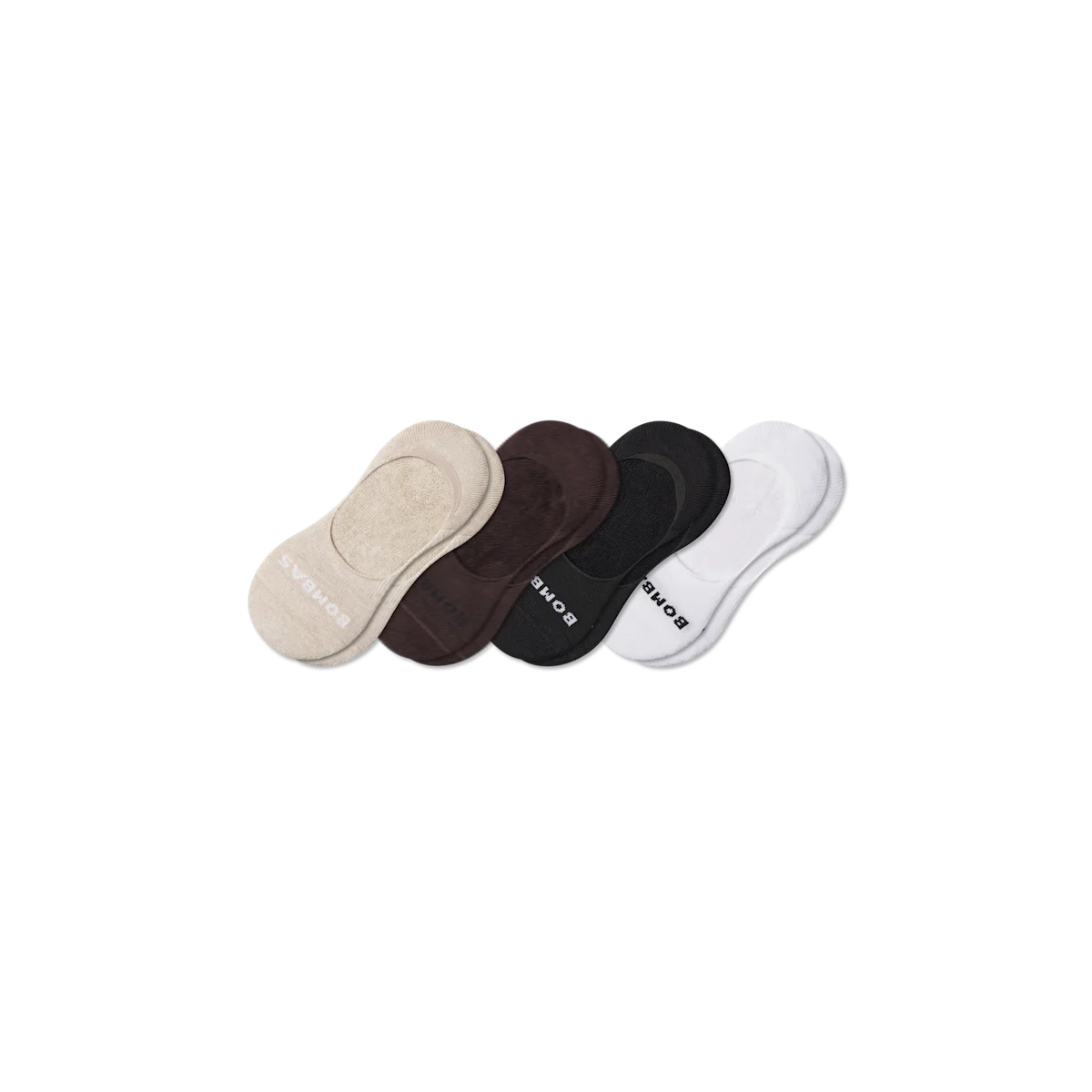 Men's Mid-Cut Cushioned No Show Sock 4-Pack