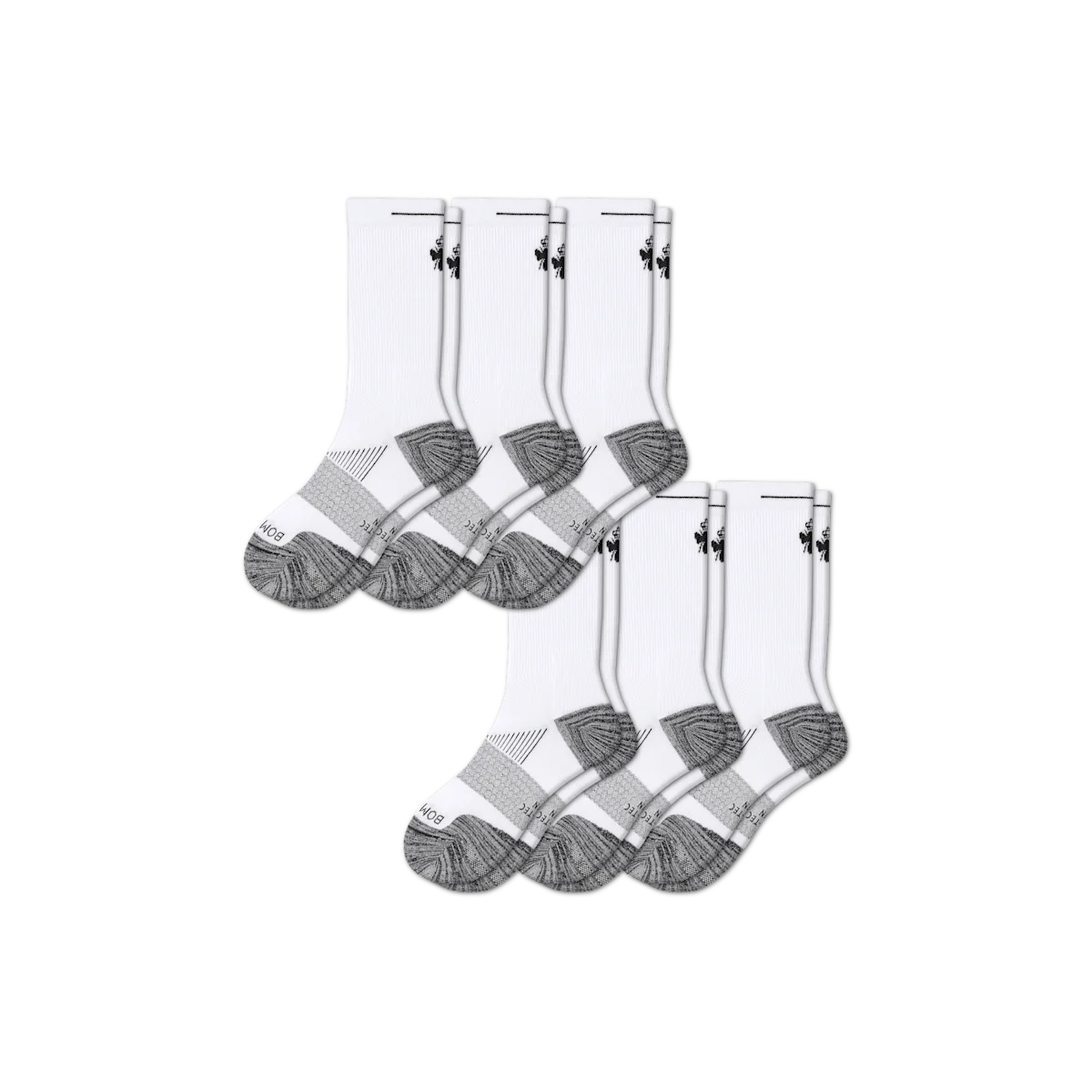 Men's Run Calf Sock 6-Pack