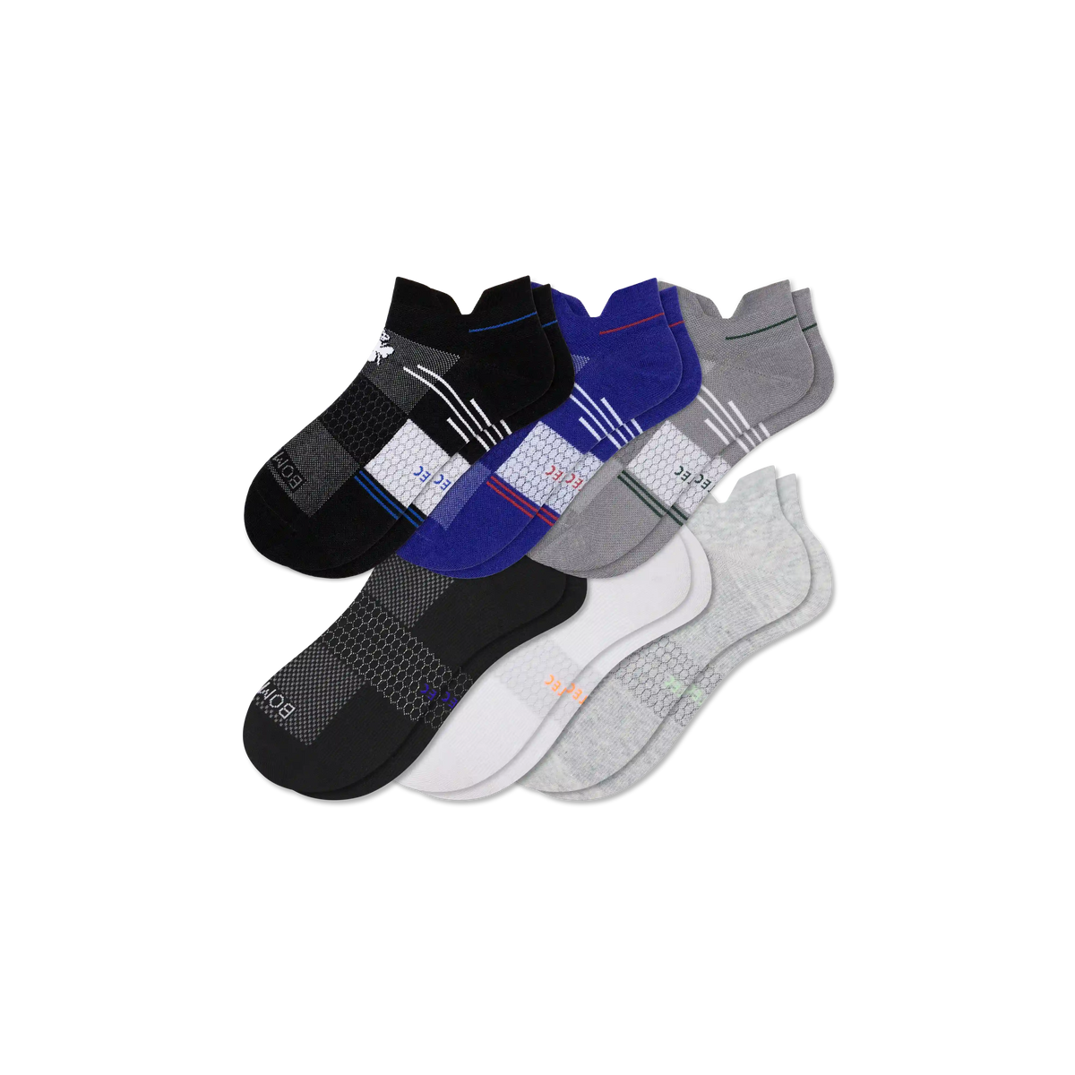 Men's UltraLite Sport Ankle Sock 6-Pack