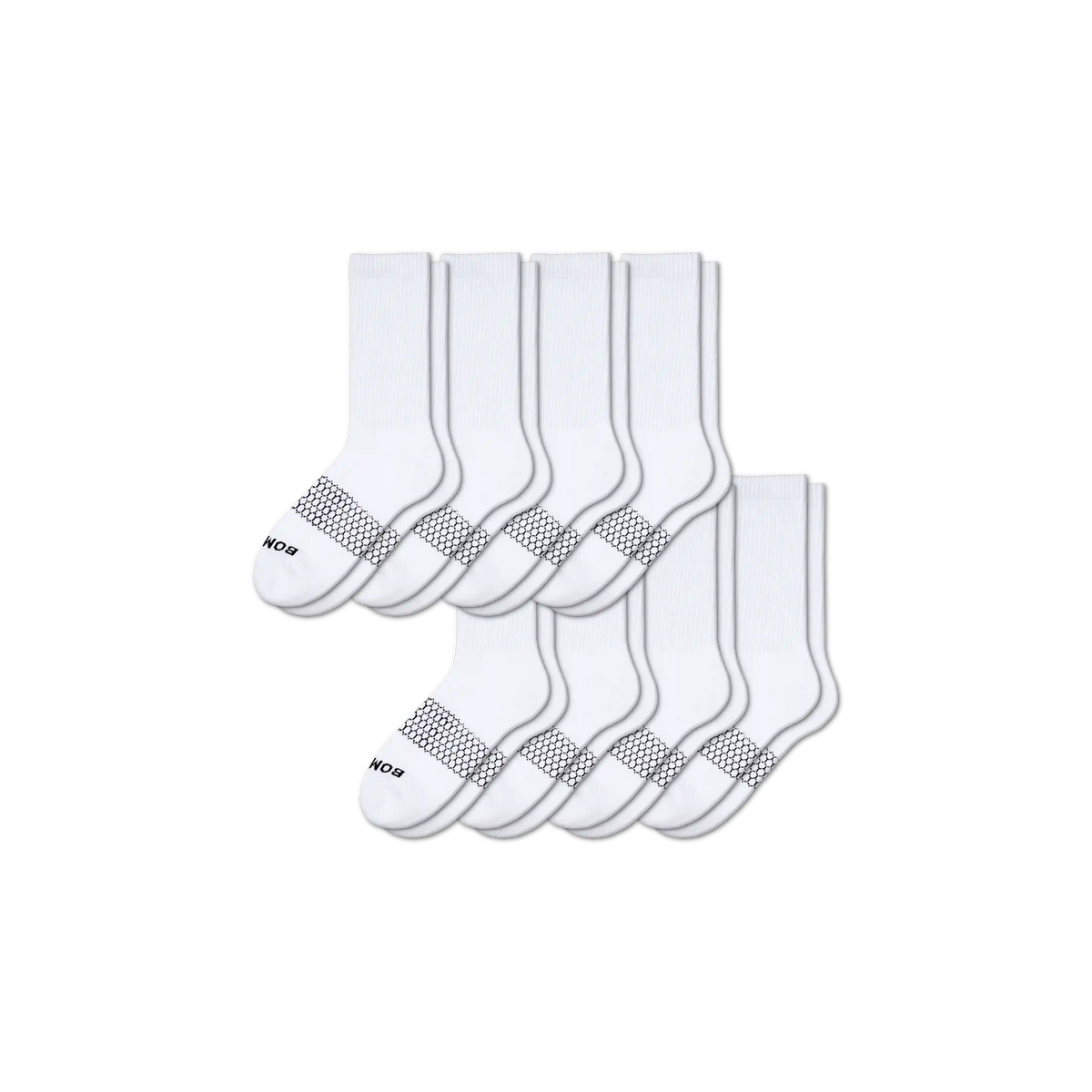 Men's Solids Calf Sock 8-Pack